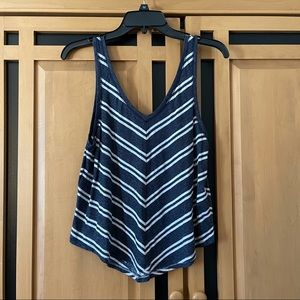 Hollister Striped Tank Top Size Small